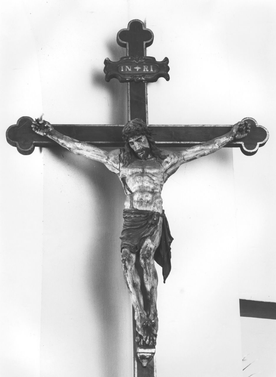 Cristo crocifisso (croce processionale) di Antonio da Sangallo il Vecchio (bottega) (sec. XVI)