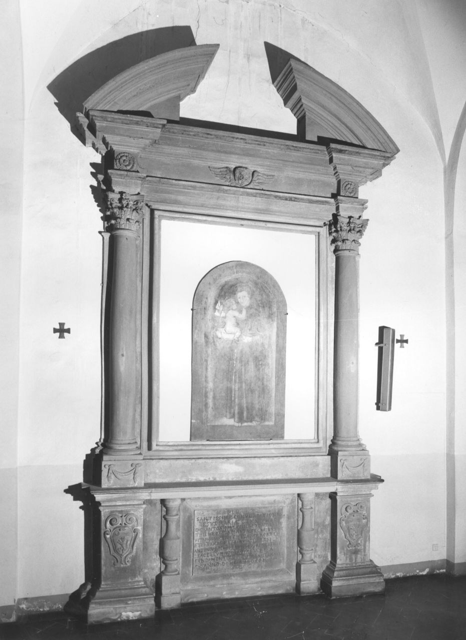 altare - a edicola - manifattura toscana (sec. XVIII)