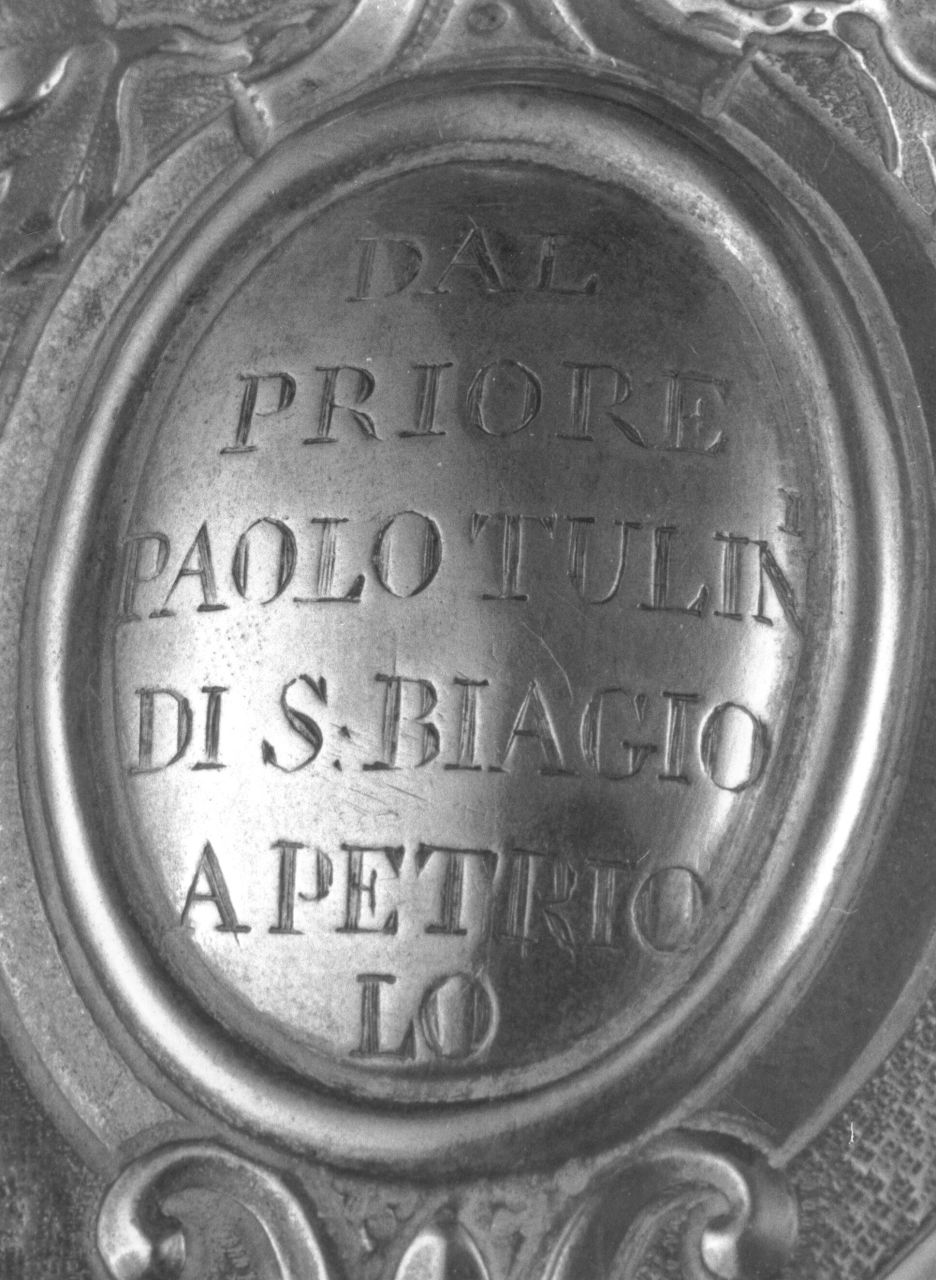 navicella portaincenso - a doppia valva - bottega toscana (sec. XIX)