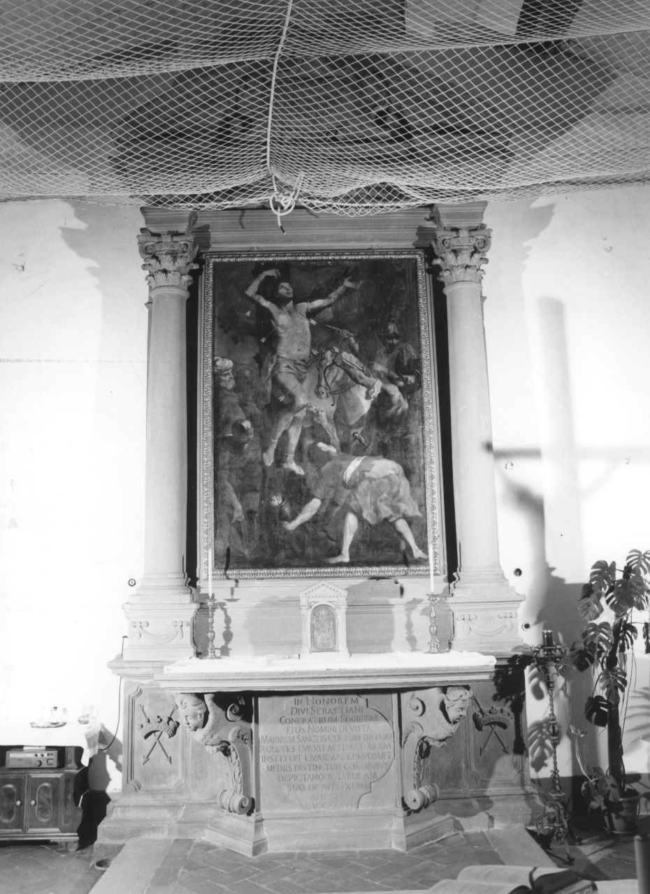 altare - a edicola - manifattura toscana (sec. XVIII)