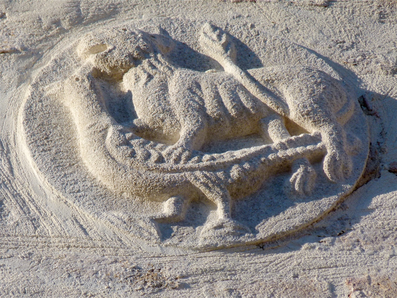 animali (formella, opera isolata) - produzione veneziana (fine/ meta' sec. XIX-XX)