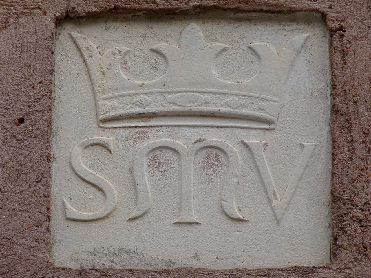 Maria Vergine (emblema di confraternita, opera isolata) - produzione veneziana (secc. XVII-XVIII)