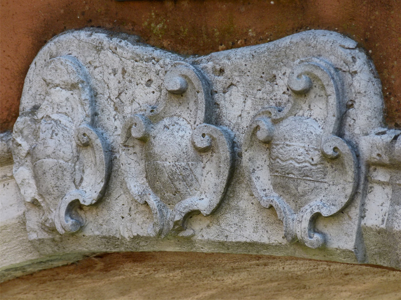 araldica (chiave di volta, opera isolata) - produzione veneziana (sec. XVII)