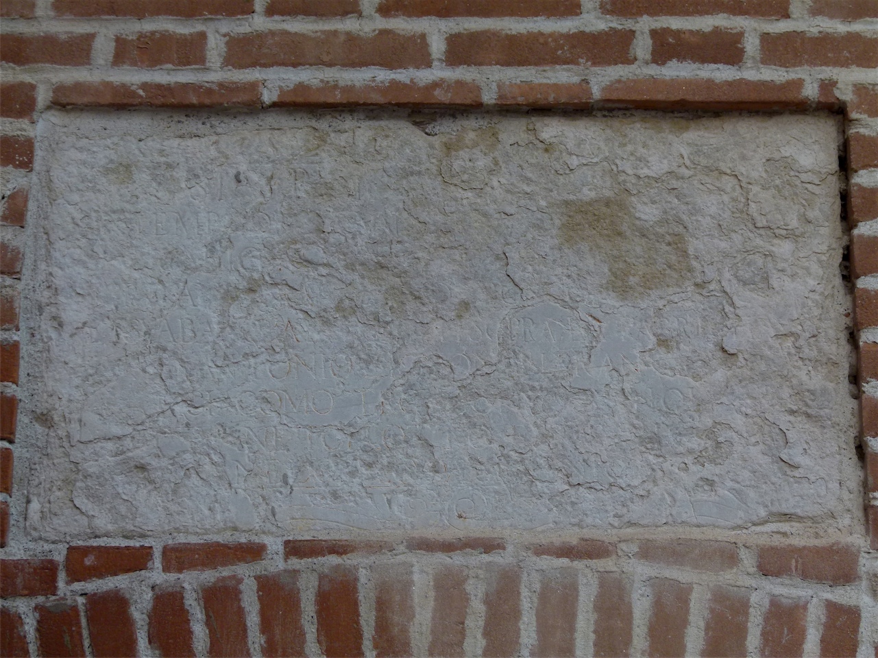 non leggibile (lapide, opera isolata) - produzione veneziana (inizio sec. XVII)