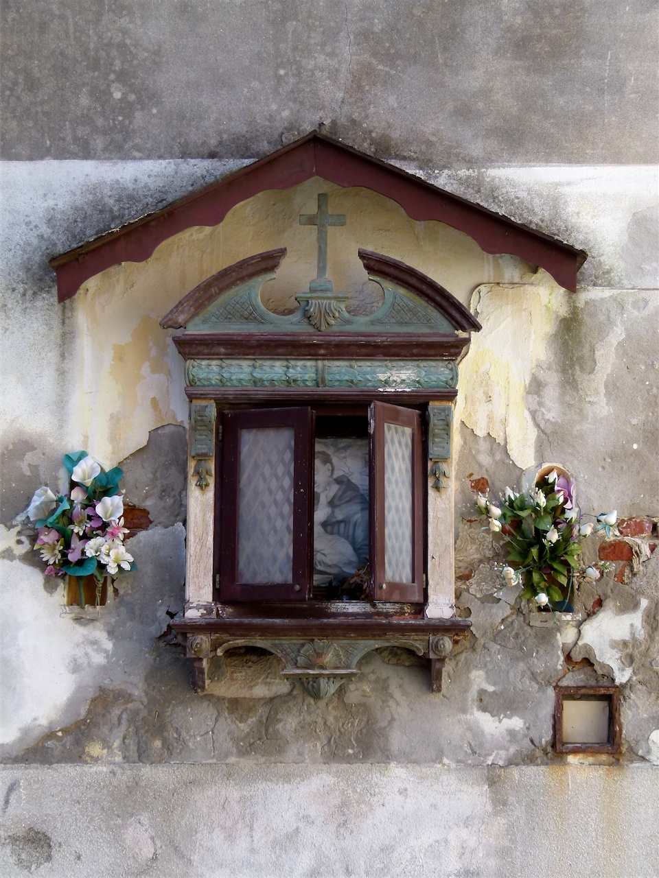 santo (tabernacolo, opera isolata) - ambito veneto (sec. XX)