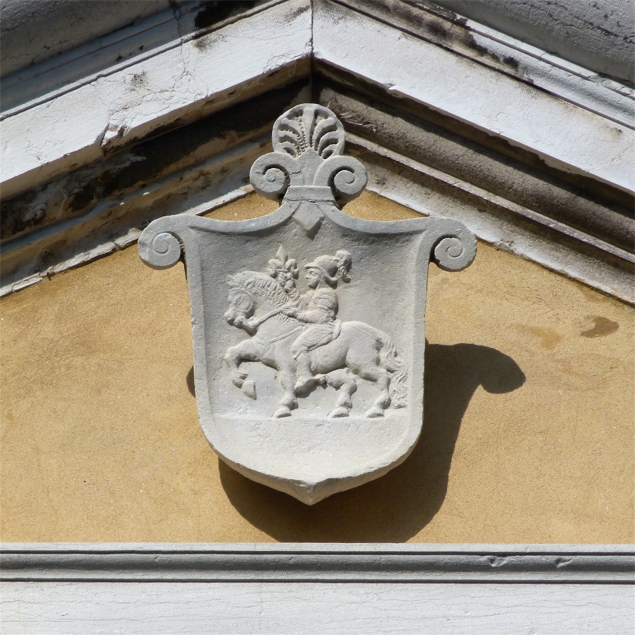 stemma gentilizio (rilievo, opera isolata) - ambito veneziano (sec. XVI)