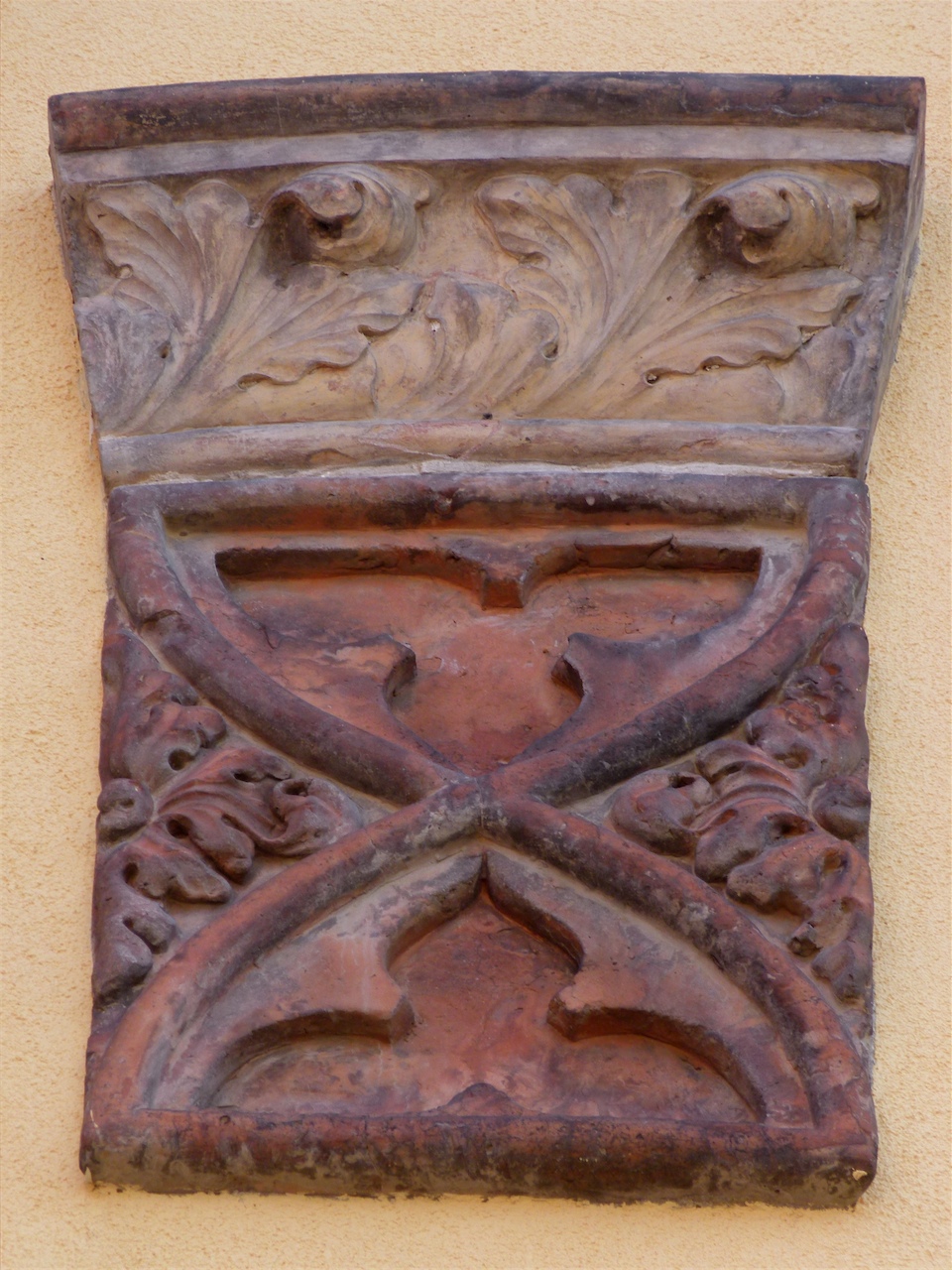 decorazione plastico-architettonica, elemento d'insieme - manifattura veneziana (sec. XV)