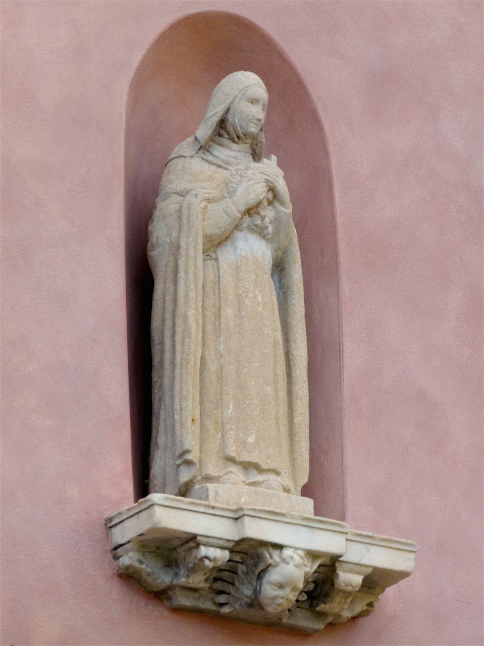 Santa Teresa di Lisieux o di Gesù Bambino (statua, opera isolata) - ambito veneziano (prima metà secc. XVI-XVII, sec. XX)