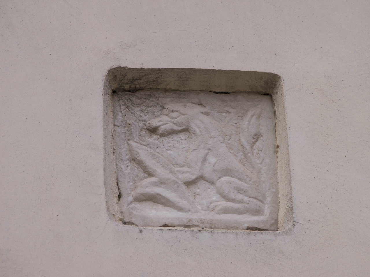 leone (rilievo, insieme) - ambito veneziano (sec. XX)