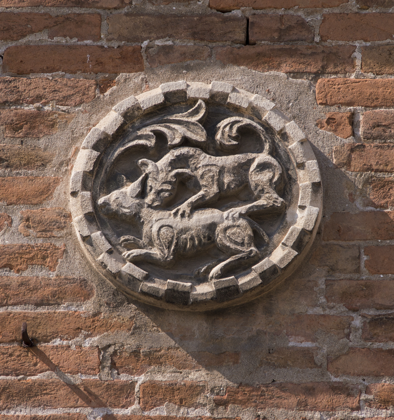 animali (formella, opera isolata) - produzione veneziana (primo quarto sec. XX)