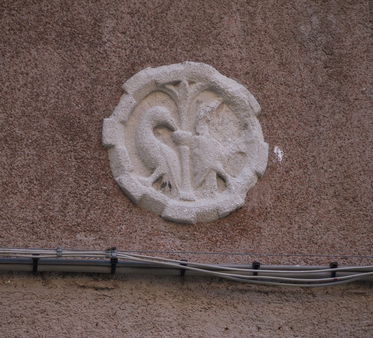 animali (formella, opera isolata) - produzione veneziana (primo quarto sec. XX)