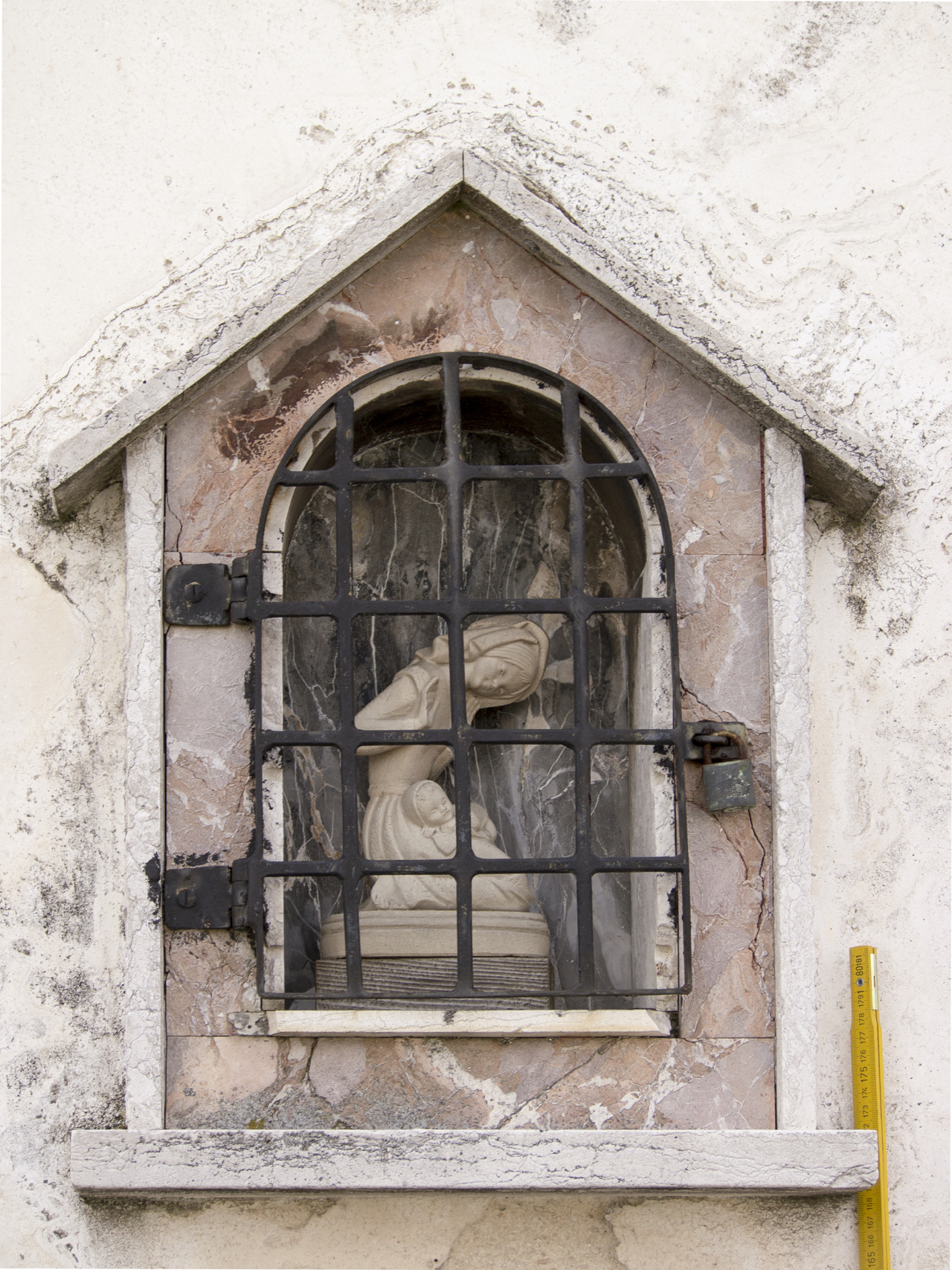 Madonna con Bambino (tabernacolo, opera isolata) - ambito veneziano (sec. XX)