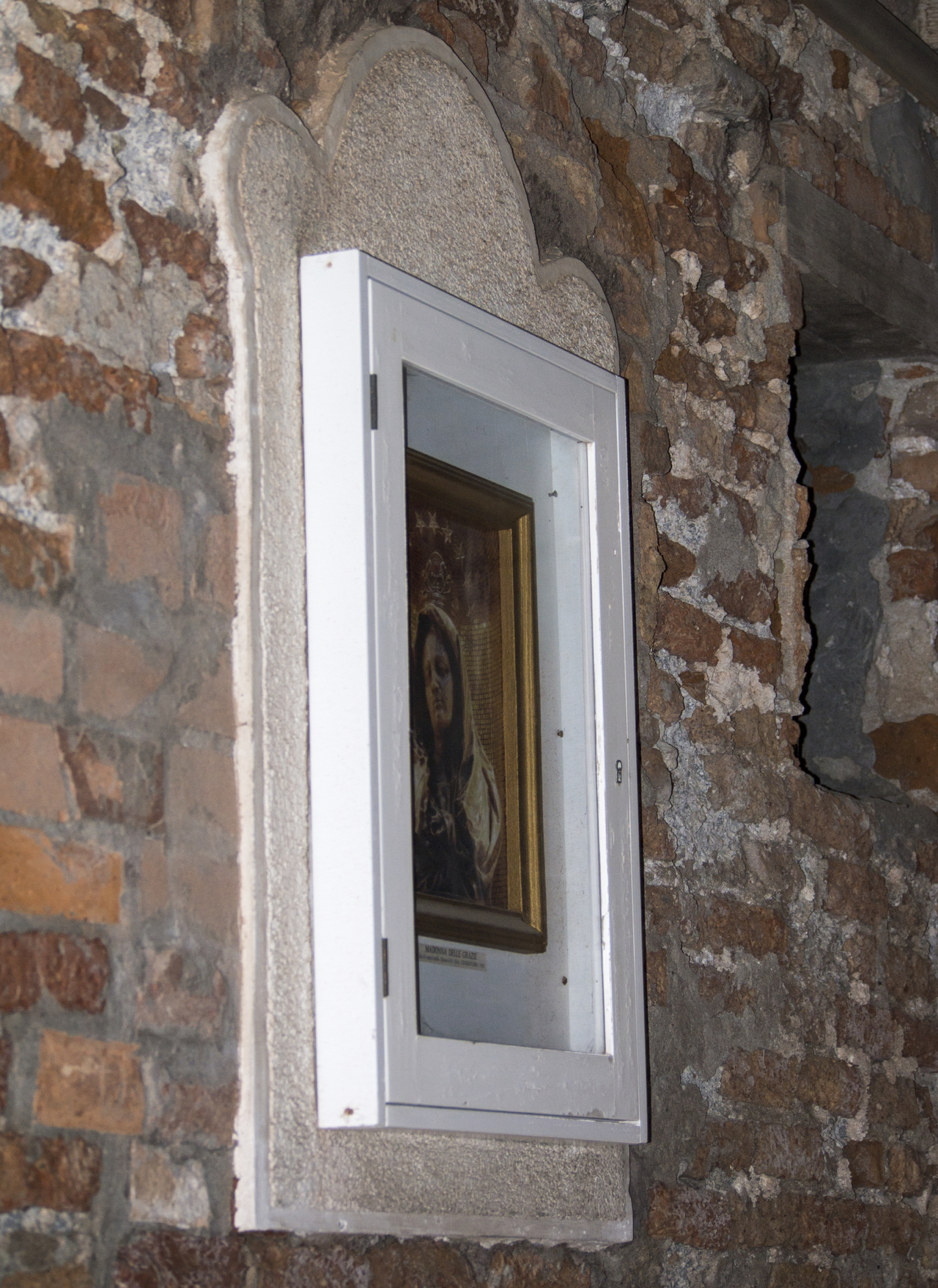 Madonna delle Grazie (tabernacolo, opera isolata) - ambito veneziano (sec. XX)