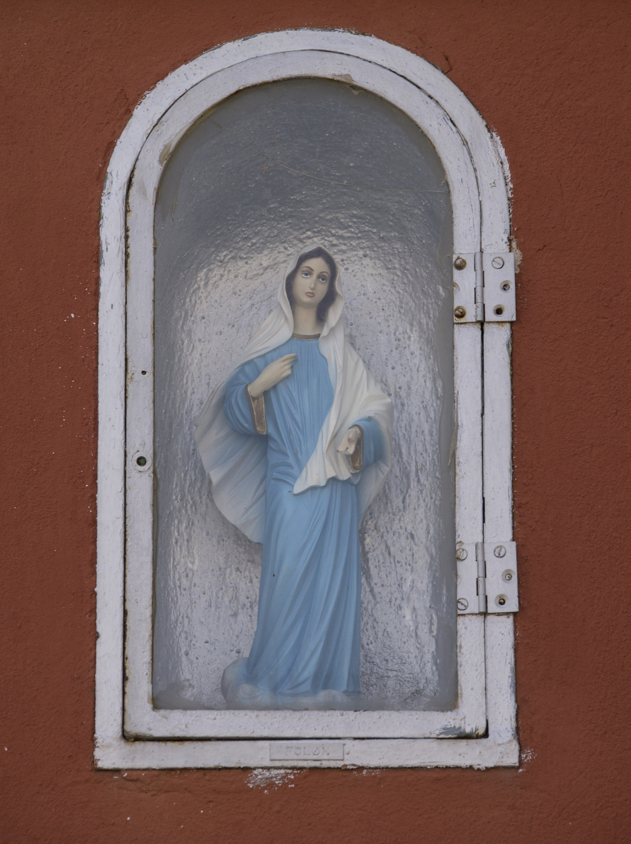 Madonna di Lourdes (?) (tabernacolo, opera isolata) - ambito veneziano (sec. XX)