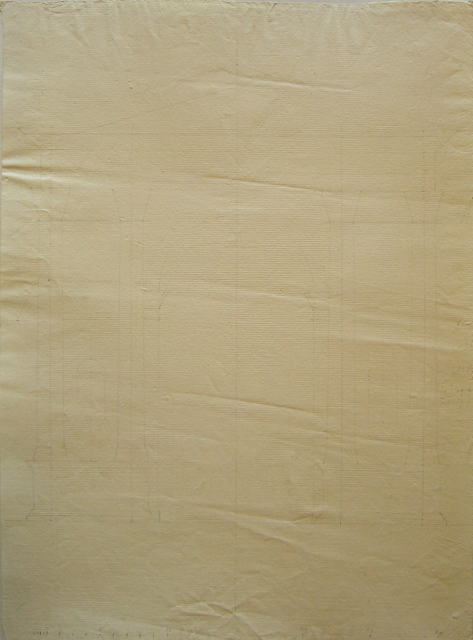 progetto architettonico: studio per un arco trionfale (disegno architettonico) di Cagnola Luigi (attribuito) (secc. XVIII/ XIX)