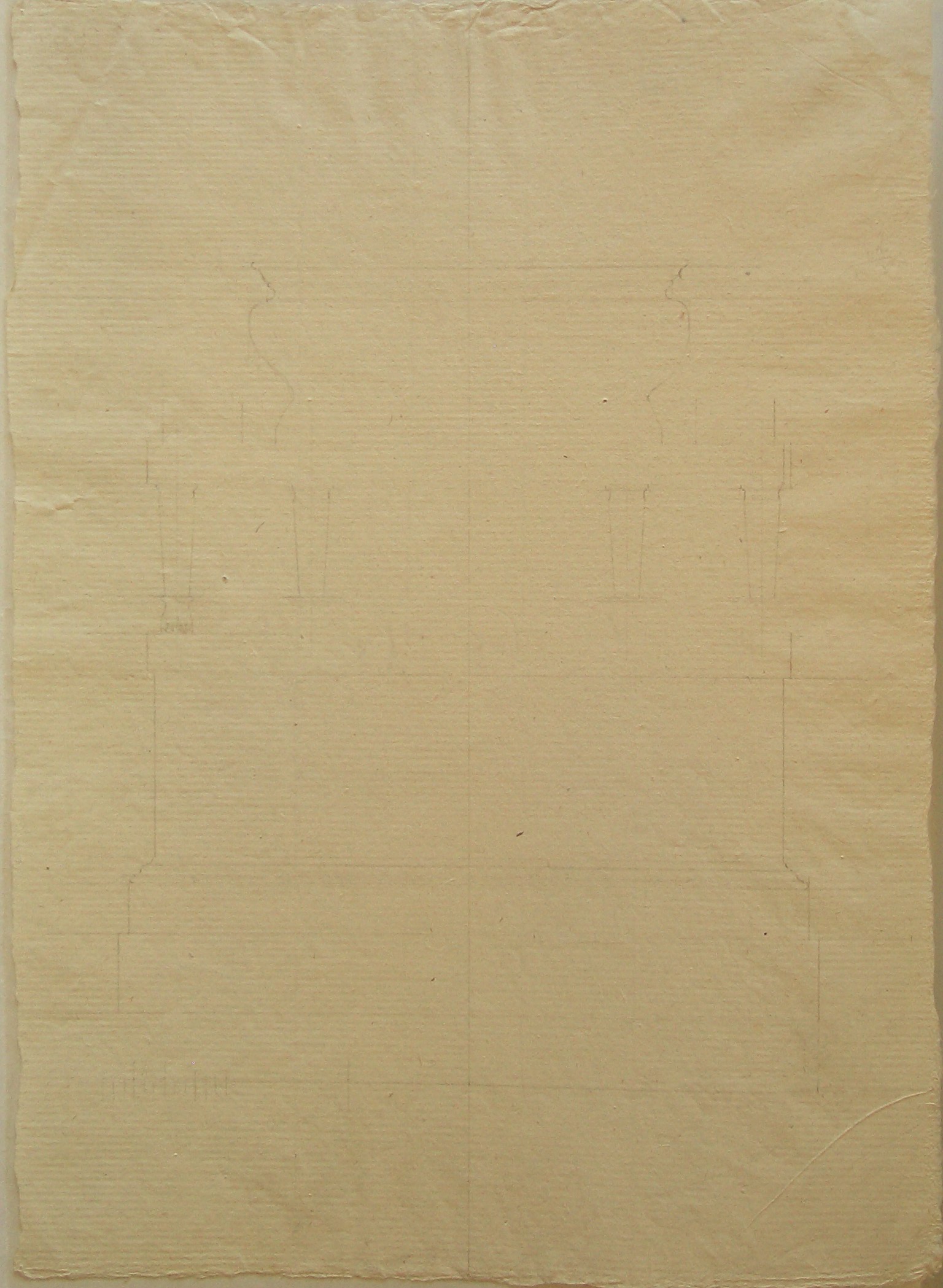 Progetto architetettonico: dttaglio di cornici (disegno architettonico, opera isolata) di Cagnola Luigi (attribuito) (sec. XIX)