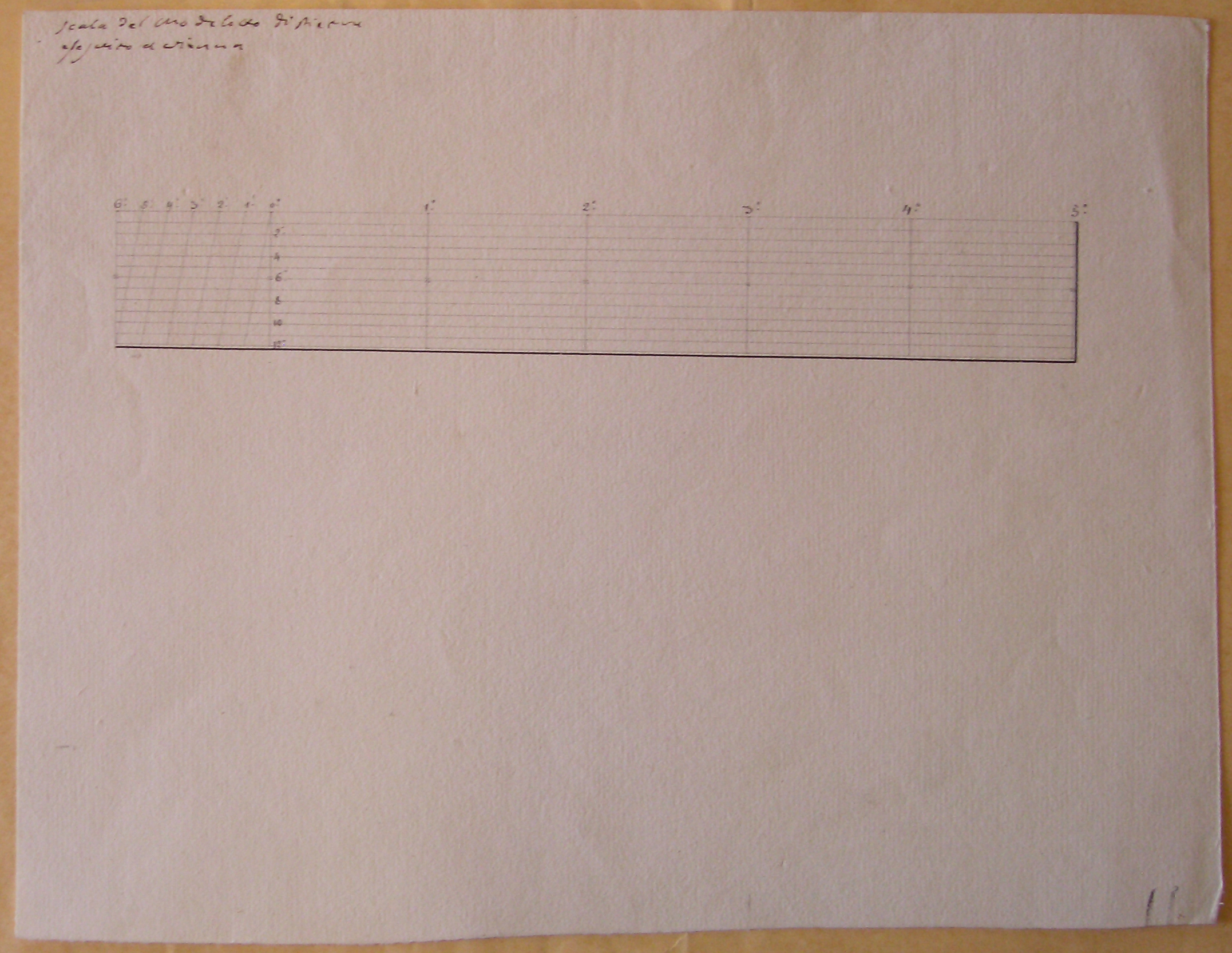 Progetto per il Burgthor (Vienna): schema delle altezze (disegno architettonico, opera isolata) di Cagnola Luigi (sec. XIX)