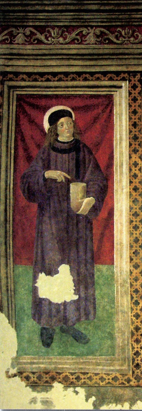 San Gervaso (dipinto) di Gatti Saturnino (maniera) - ambito abruzzese (fine/ inizio sec. XV/XVI)