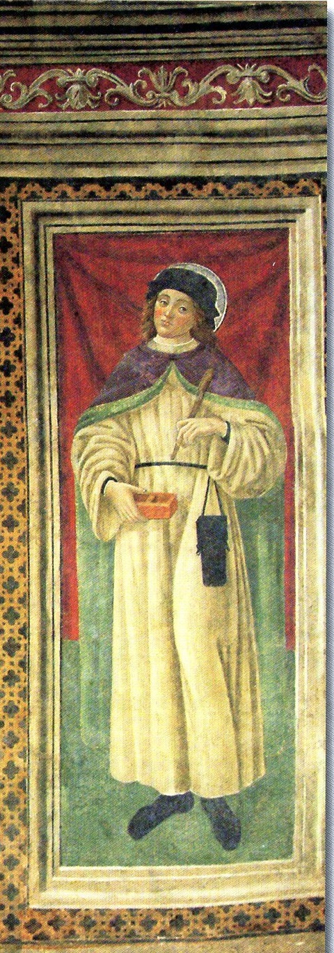 San Protaso (dipinto) di Gatti Saturnino (maniera) - ambito abruzzese (fine/ inizio sec. XV/XVI)
