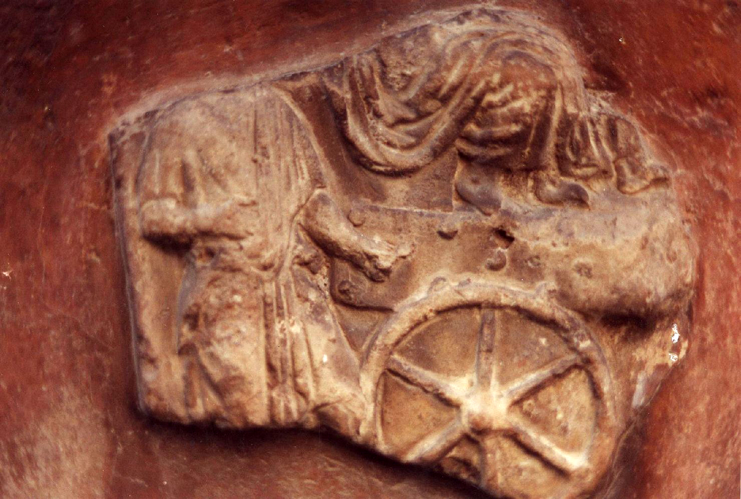 rilievo, frammento - ambito lombardo (sec. II)