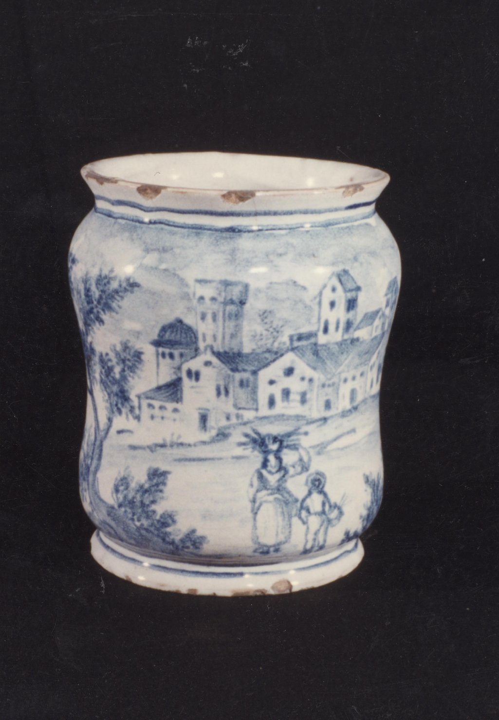 albarello, coppia - manifattura napoletana (sec. XVIII)