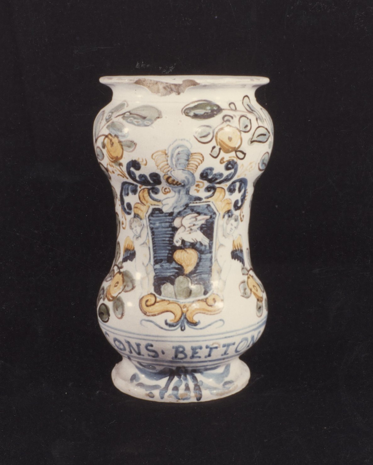 albarello - manifattura abruzzese (sec. XVIII)