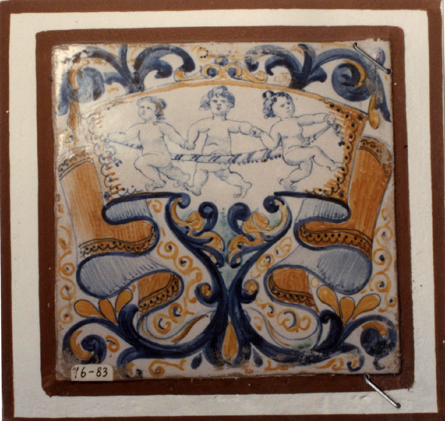 mattonella - manifattura Italia centro-meridionale (sec. XX)