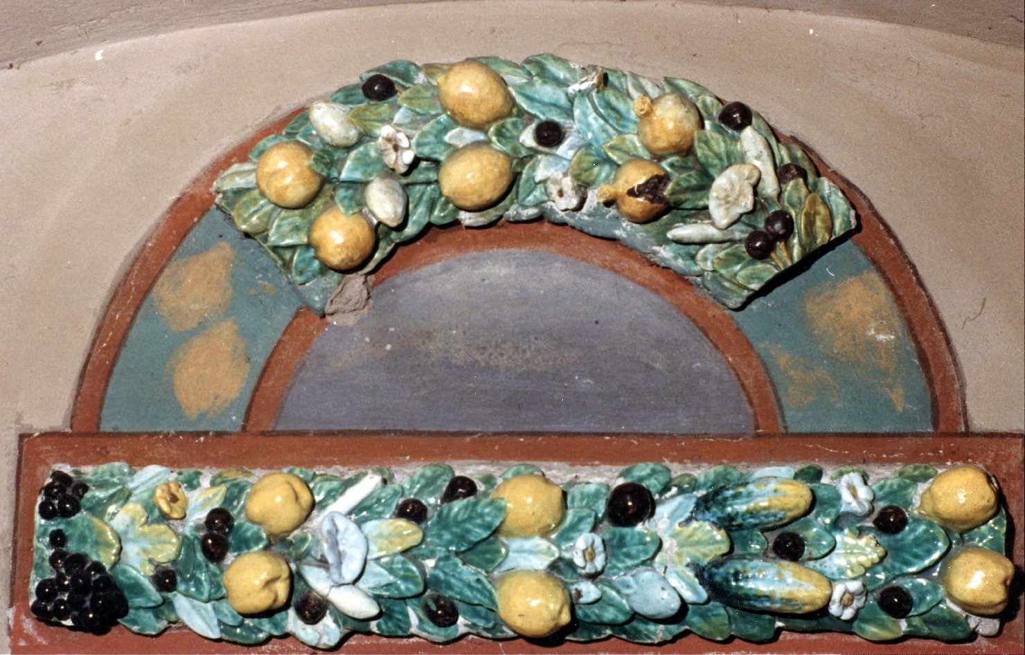 sovrapporta - bottega emiliano-romagnola (fine/ inizio secc. XIX-XX)