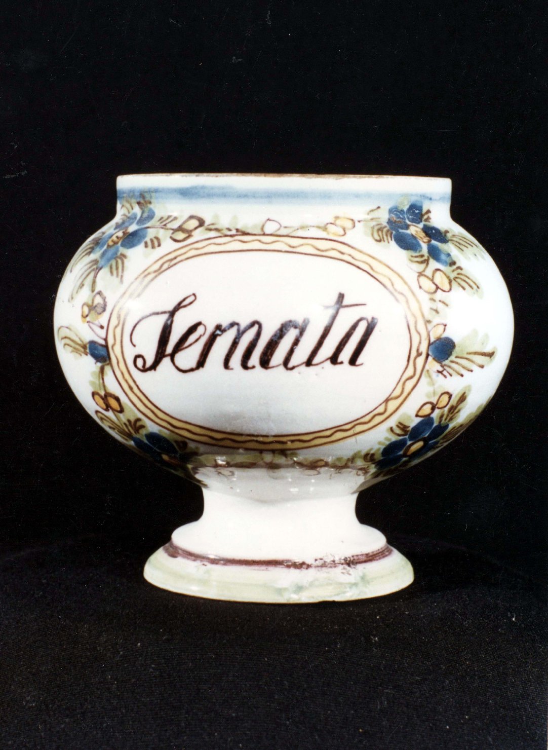 vaso da farmacia - manifattura veneta (sec. XIX)