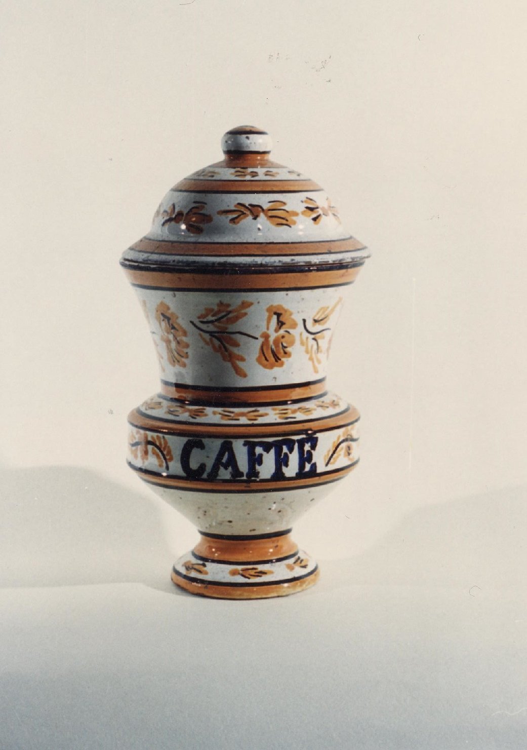 recipiente da cucina, coppia - manifattura italiana (sec. XIX)