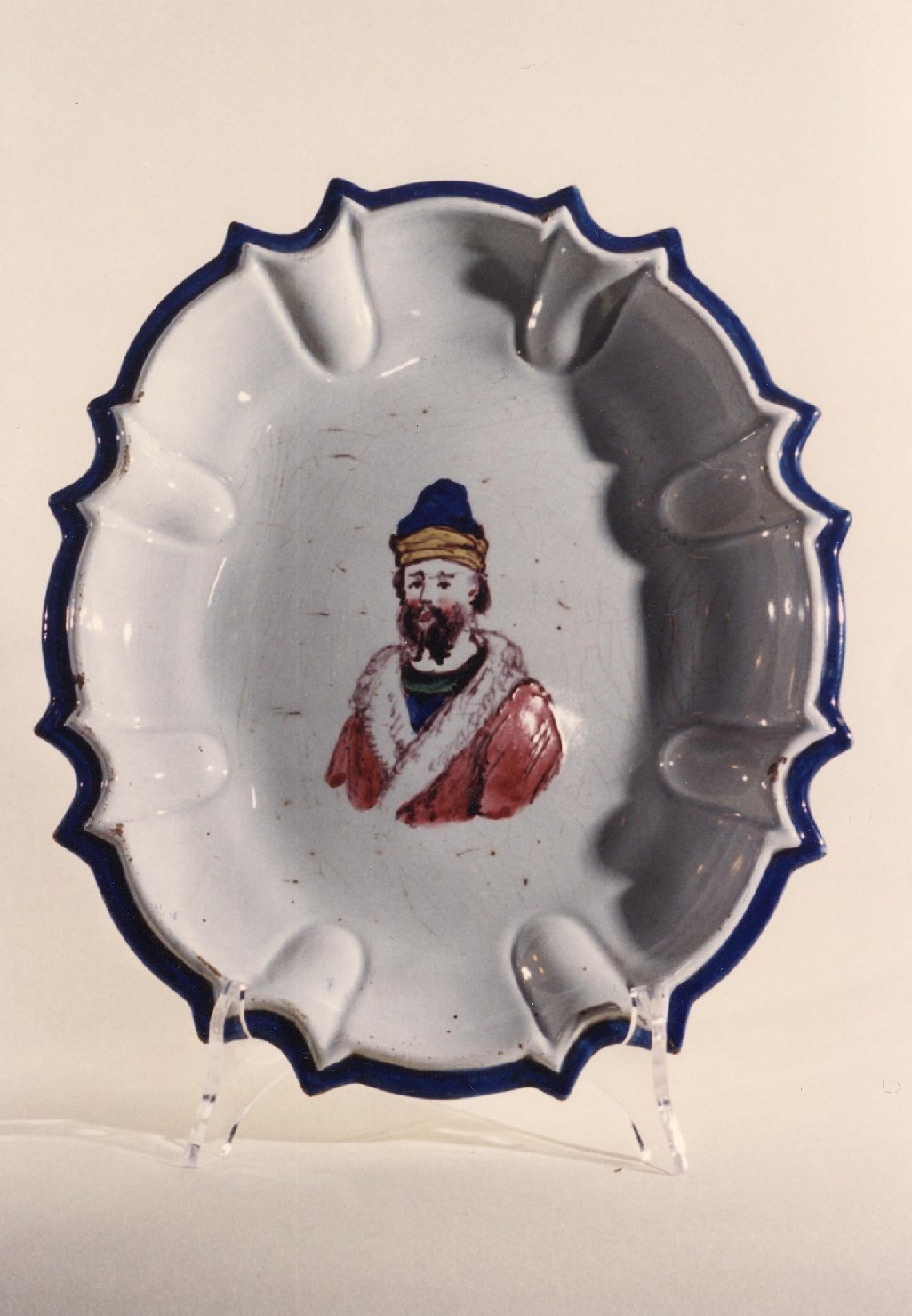 piatto - manifattura veneta (sec. XIX)