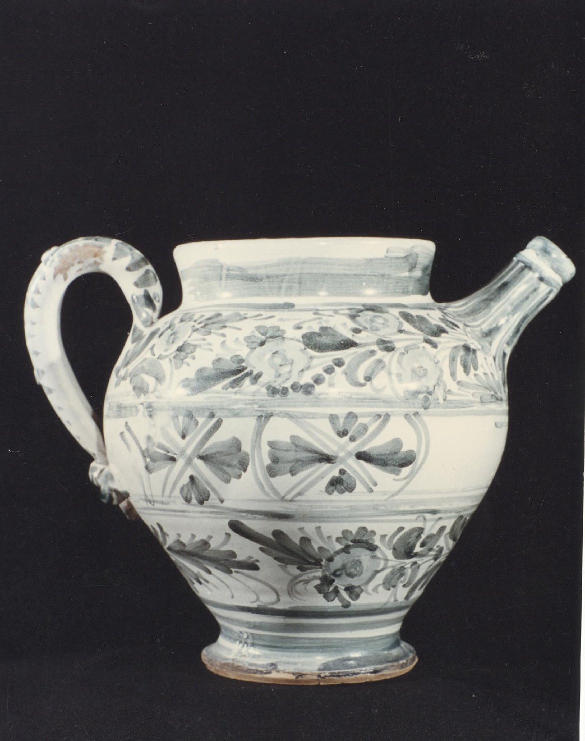 orciolo, coppia - manifattura Italia centro-meridionale (sec. XIX)