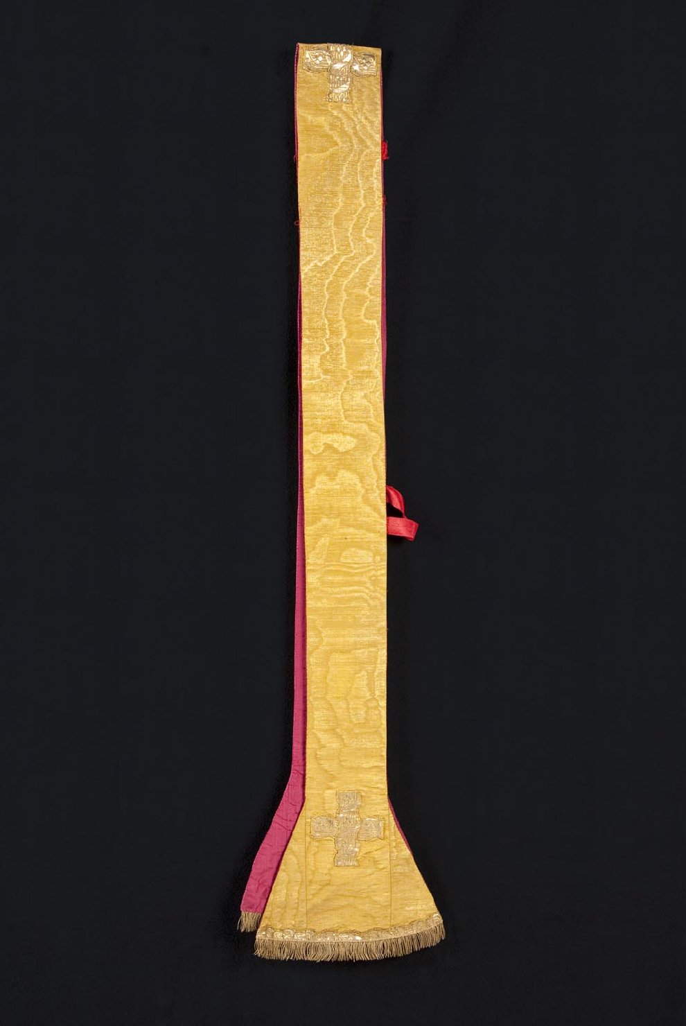 stola, elemento d'insieme - manifattura veneta (prima meta' sec. XIX)