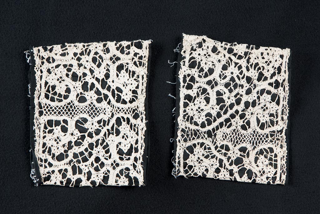 motivi decorativi vegetali (bordura, coppia) - manifattura veneziana (ultimo quarto sec. XVII)