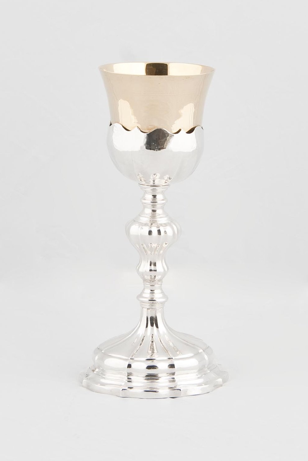 calice, opera isolata - bottega veneziana (ultimo quarto sec. XVIII)