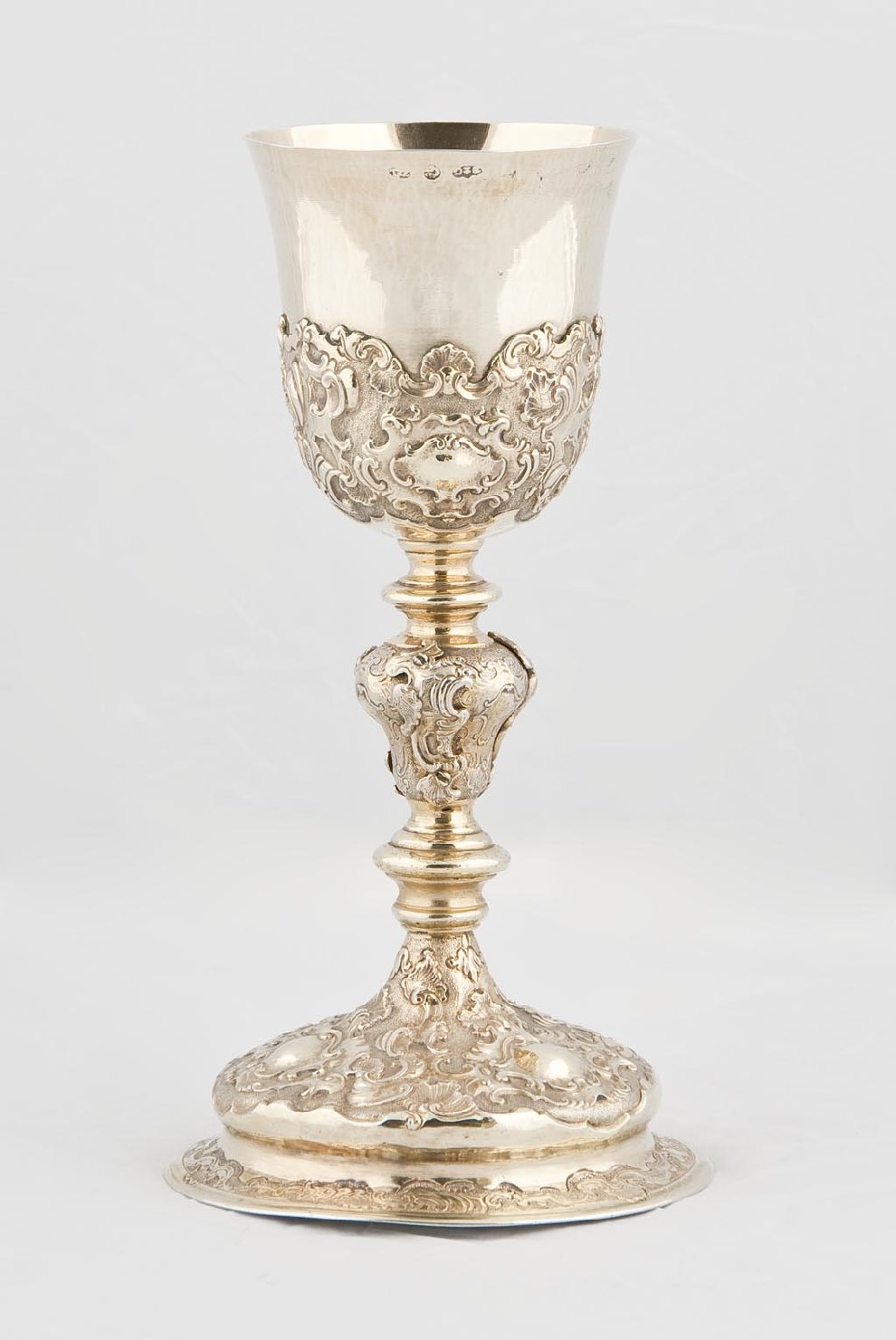 motivi decorativi fitomorfi (calice, opera isolata) - bottega veneziana (terzo quarto sec. XVIII)