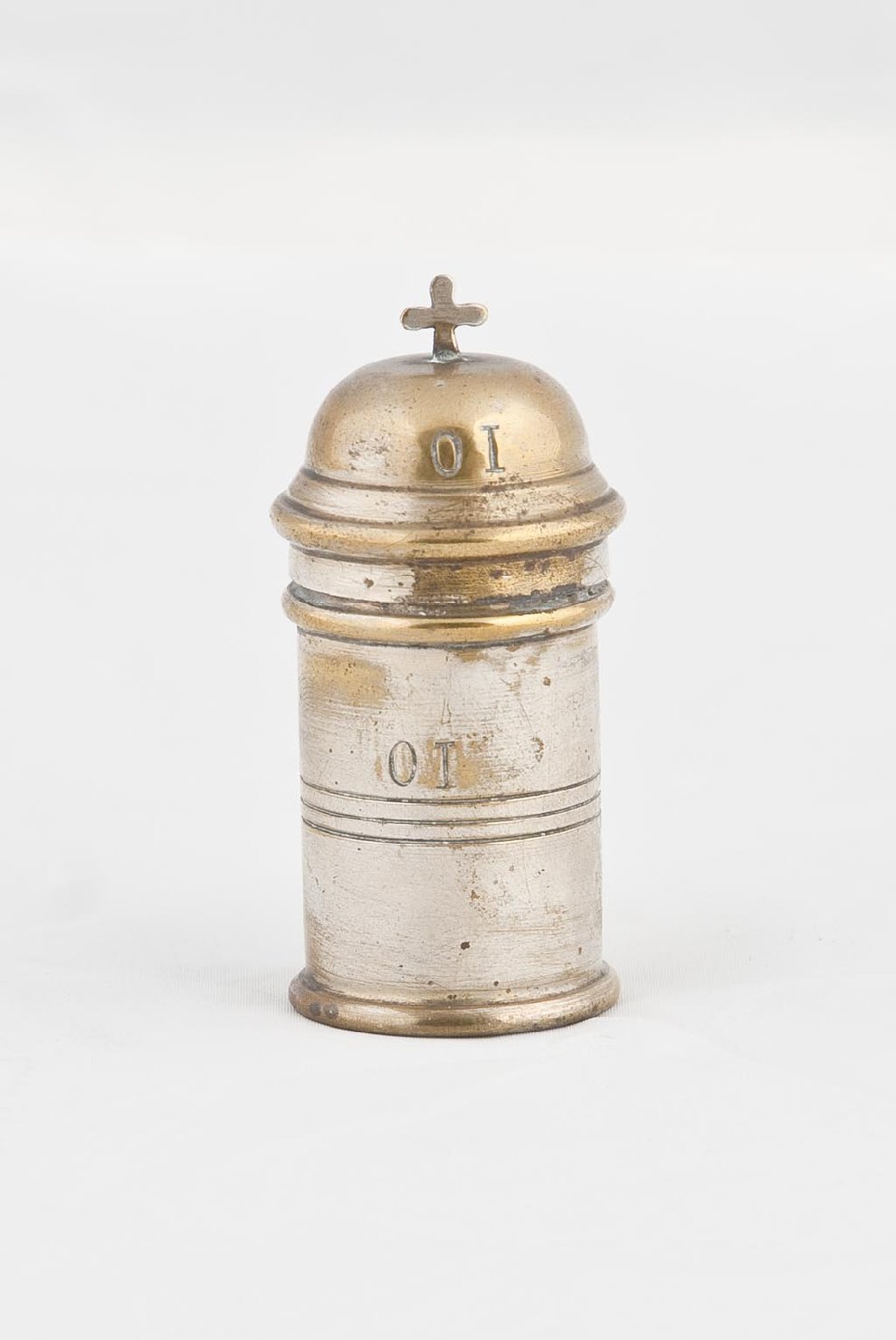 vasetto per oli santi, opera isolata - bottega veneta (prima meta' sec. XIX)