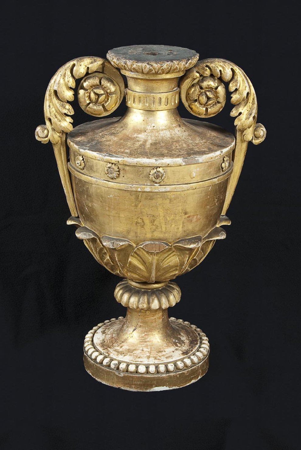 vaso (scultura, elemento d'insieme) - bottega veneta (prima meta' sec. XIX)