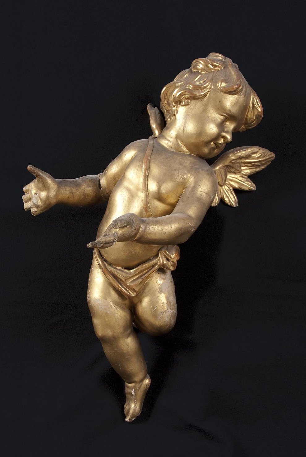 angioletto (scultura, coppia) - bottega veneziana (ultimo quarto sec. XVIII)