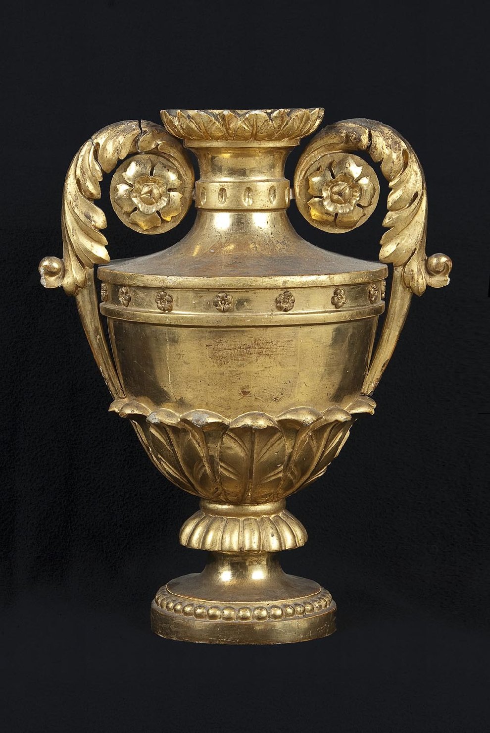 vaso (scultura, elemento d'insieme) - bottega veneta (prima meta' sec. XIX)