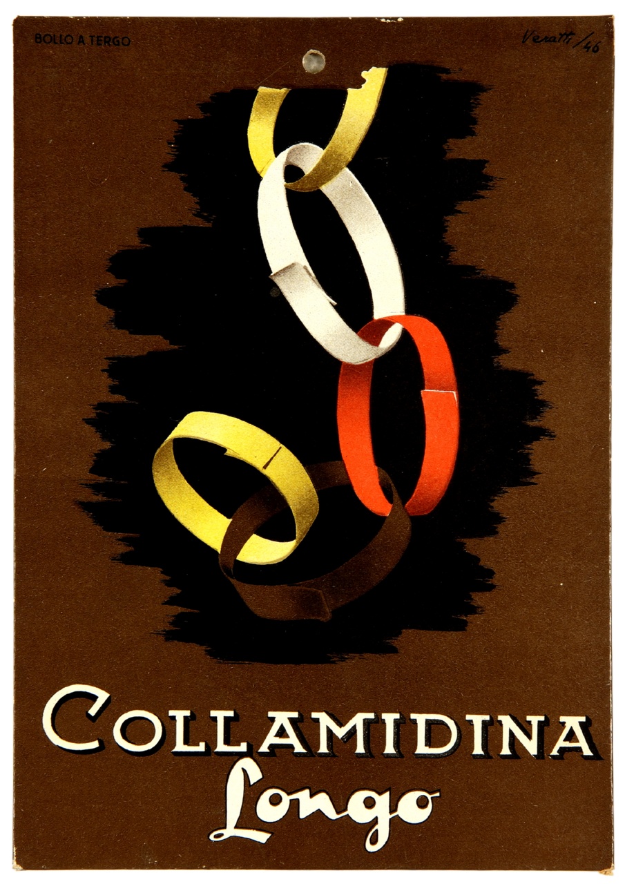 catena di anelli di carta (locandina) di Veratti (sec. XX)