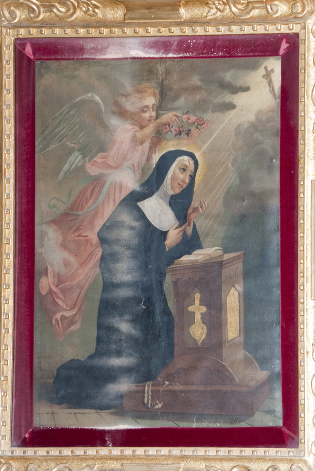 Santa Rita da Cascia (dipinto, opera isolata) - ambito veneto (secondo quarto XX)