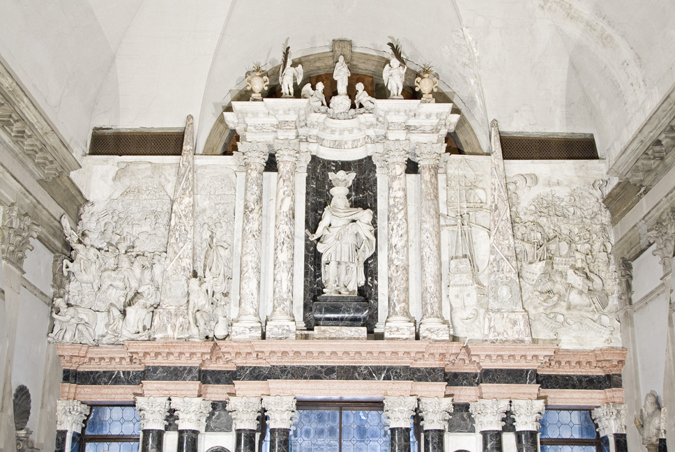 Monumento funebre ad Alvise Mocenigo (monumento funebre, insieme) di Sardi Giuseppe (terzo quarto XVII)