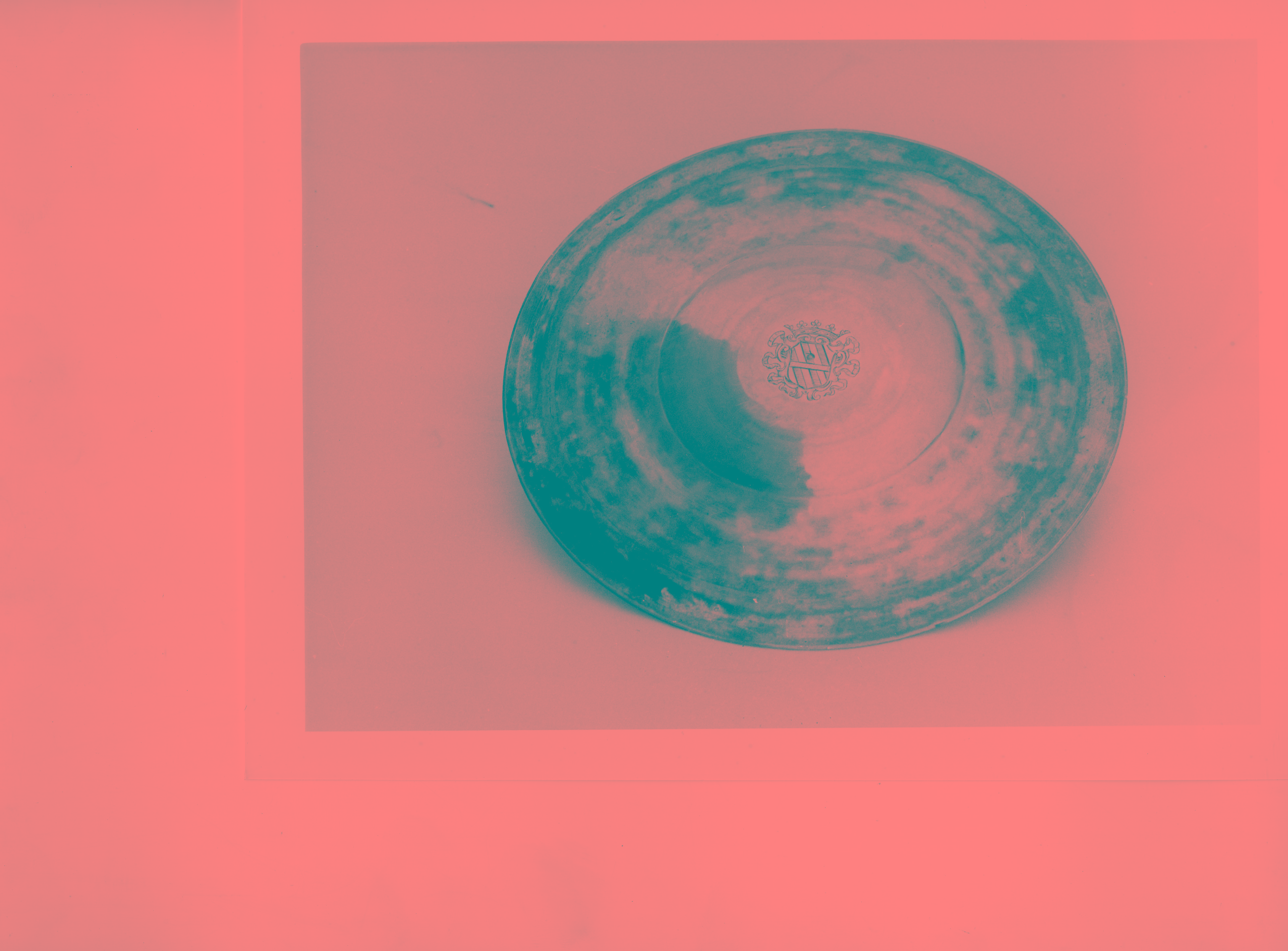 soggetto assente (patena) - manifattura Italia centrale (seconda metà sec. XVII)