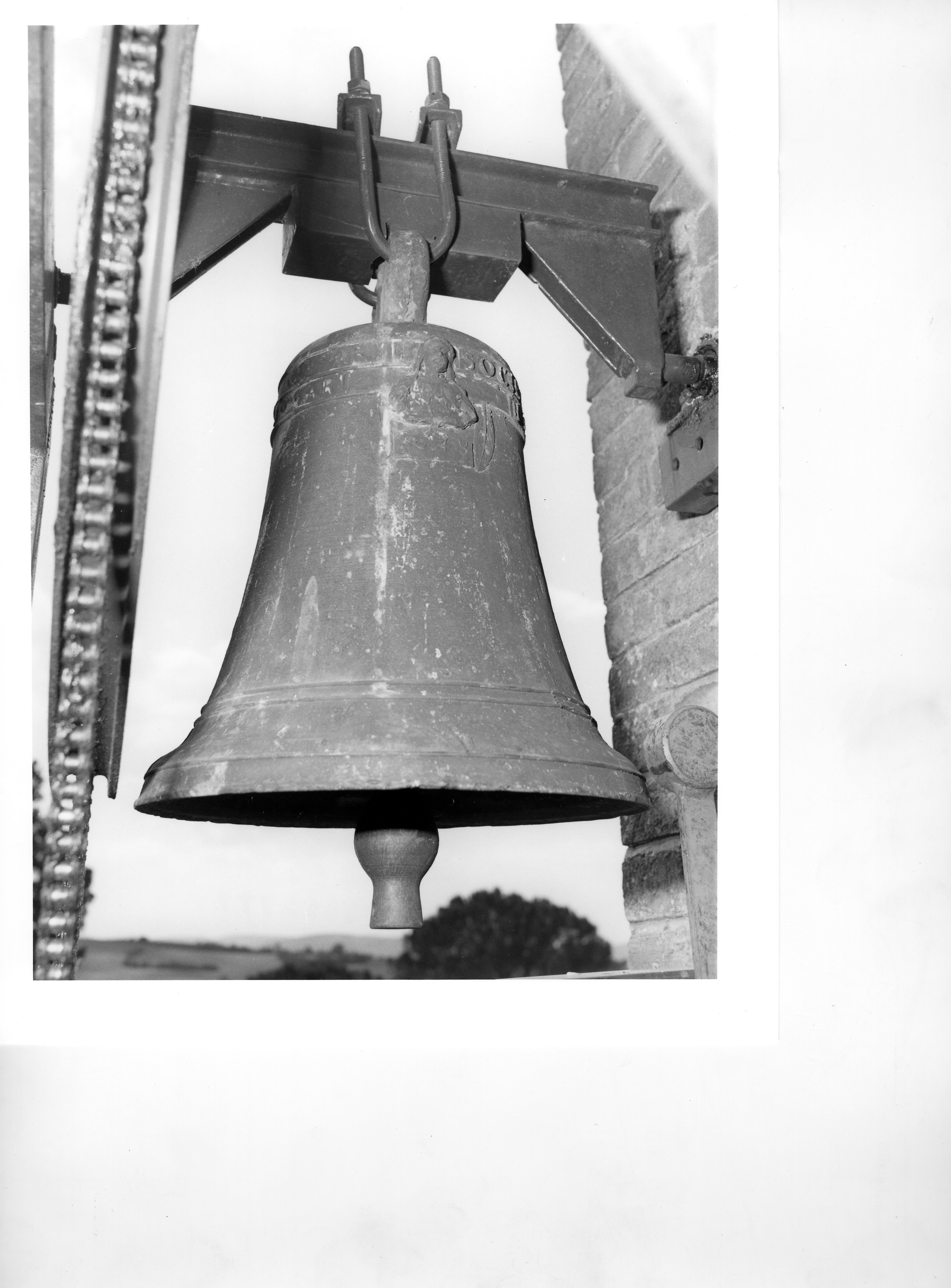 soggetto assente (campana da chiesa, opera isolata) - produzione umbra (sec. XVII)