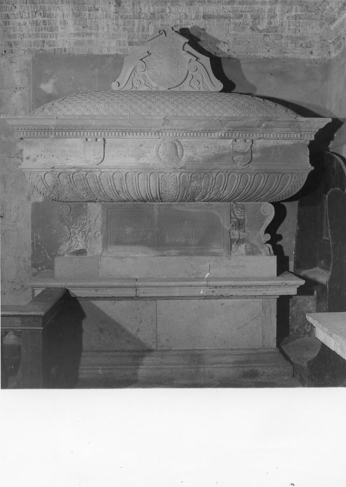 soggetto assente (monumento funebre) - ambito Italia centrale (sec. XVI)