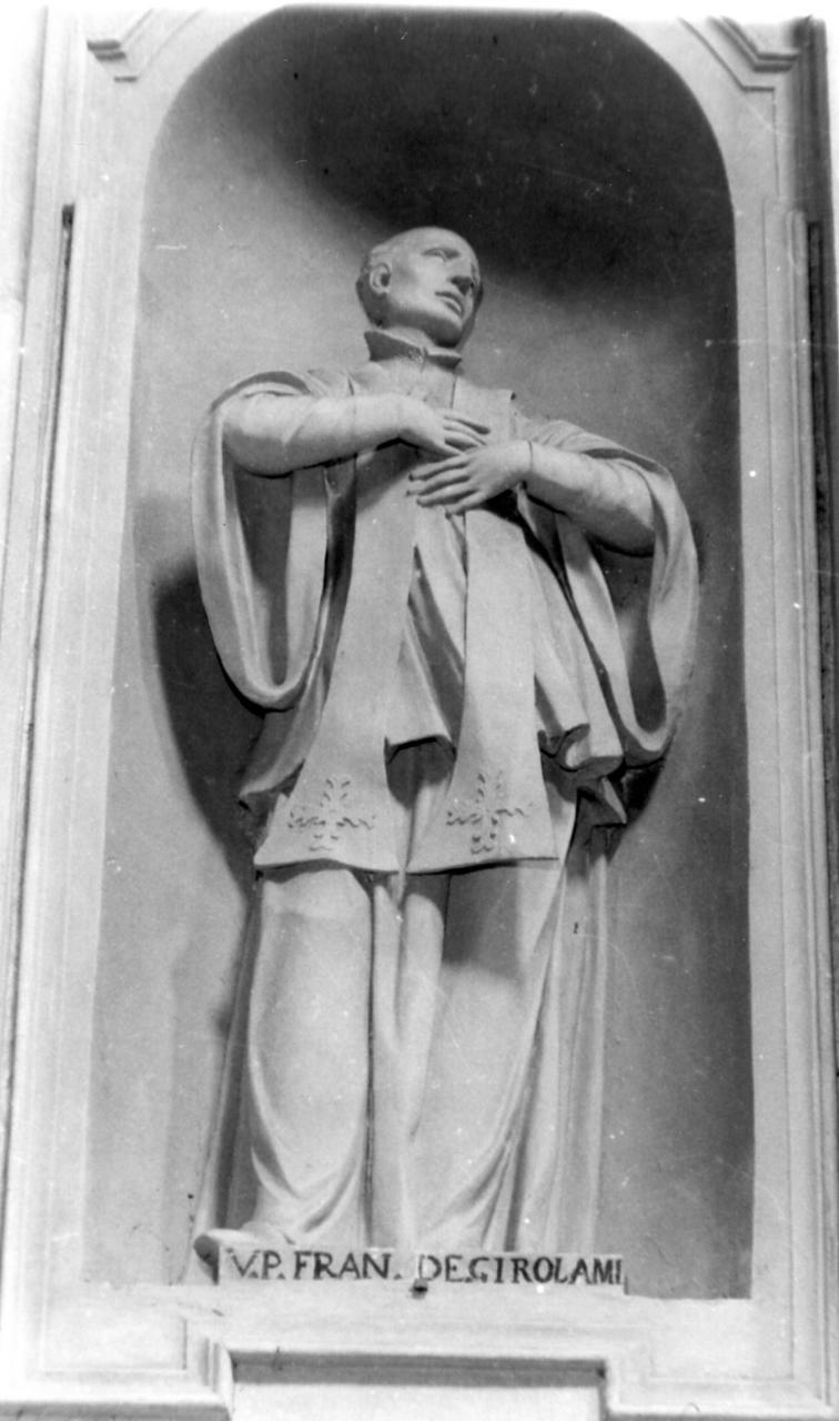 Beato Francesco de Gerolami (statua) di Tadolini Petronio (seconda meta' sec. XVIII)