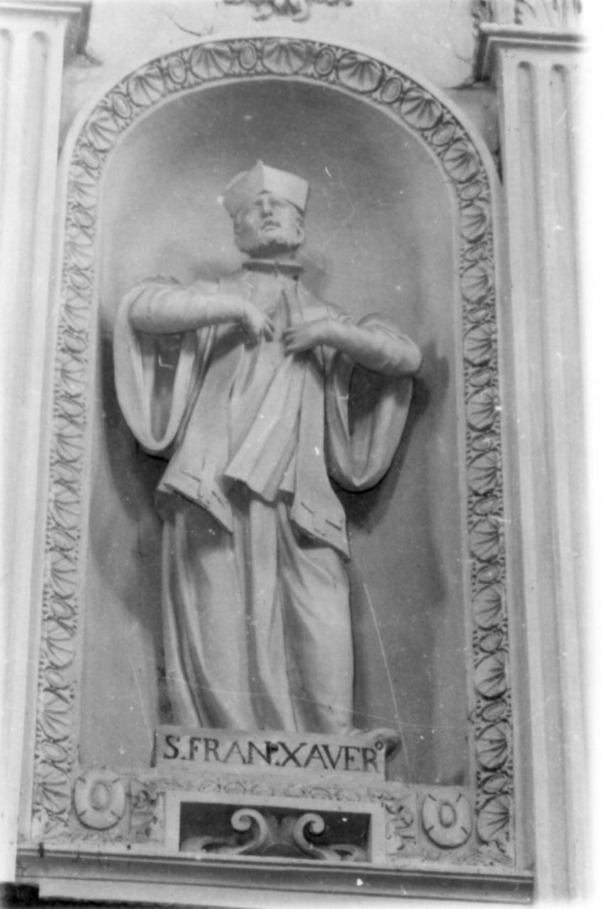 San Francesco Saverio (statua) di Tadolini Petronio (seconda meta' sec. XVIII)