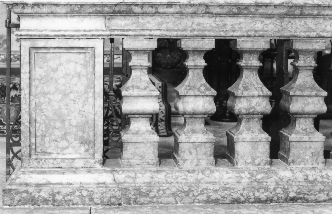 balaustrata, serie di Marchesini Francesco (sec. XVII)