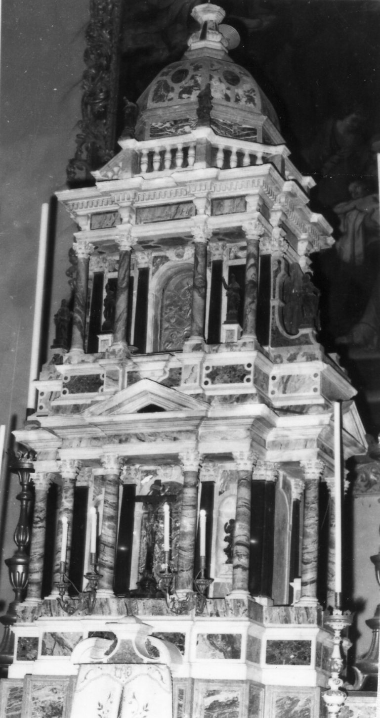 altare maggiore di Marchesini Francesco, Marchesini Marco (sec. XVII)